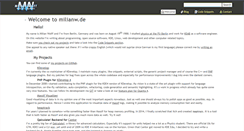 Desktop Screenshot of milianw.de